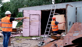 Демонтаж гаражей в Шуе, цена от 1756 руб. – услуги под ключ от 2Землекопа-Шуя